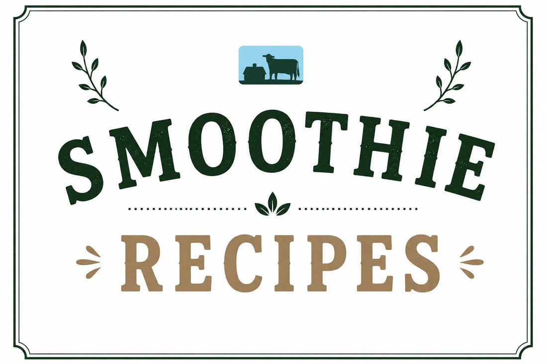 Smoothie Recipes With Farm Fresh Greek Yogurt